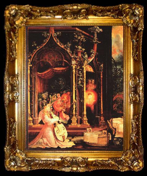 framed   Matthias  Grunewald The Isenheimer Altarpiece, ta009-2